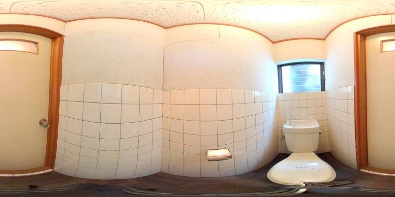 パノラマ画像トイレ