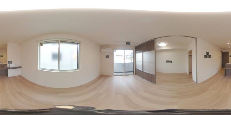 パノラマ画像リビング