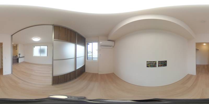 パノラマ画像洋室