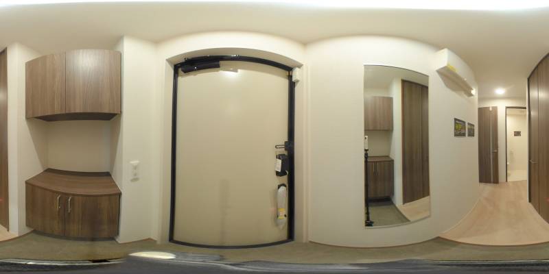 パノラマ画像玄関