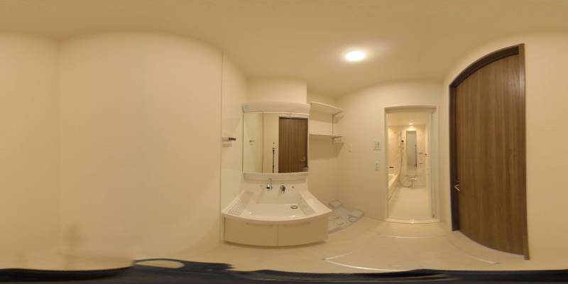 パノラマ画像洗面所