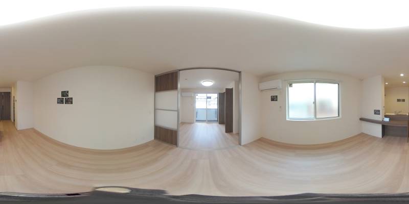 パノラマ画像リビング