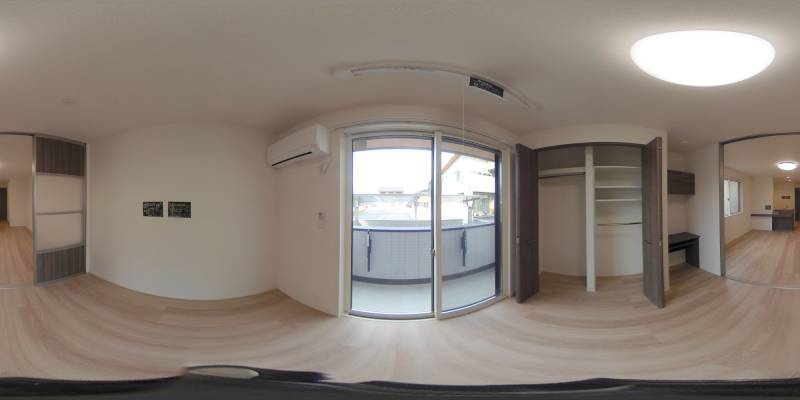 パノラマ画像洋室