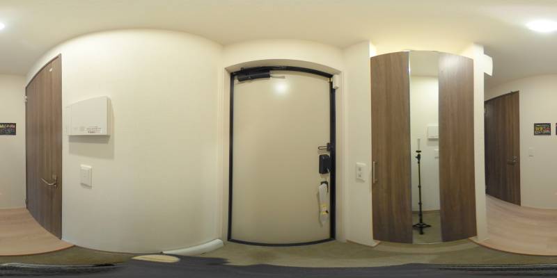 パノラマ画像玄関