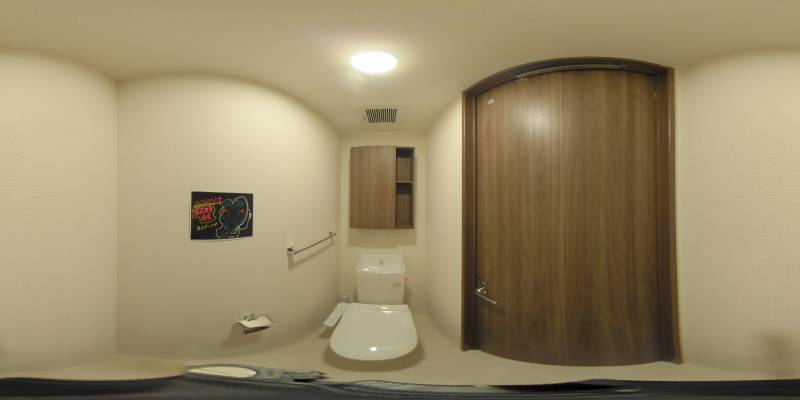 パノラマ画像トイレ