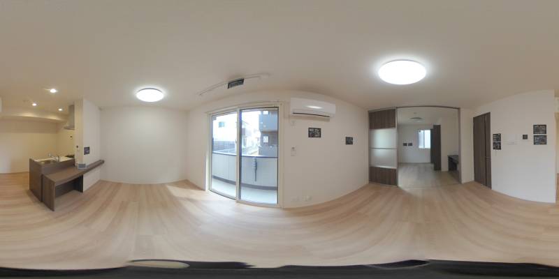 パノラマ画像リビング