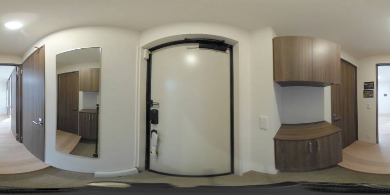 パノラマ画像玄関