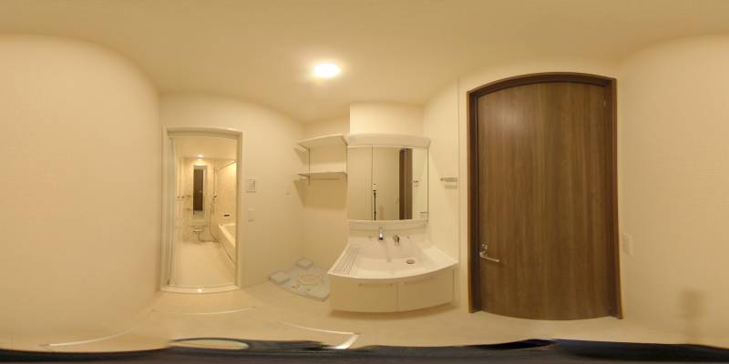 パノラマ画像洗面所