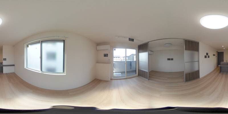 パノラマ画像リビング