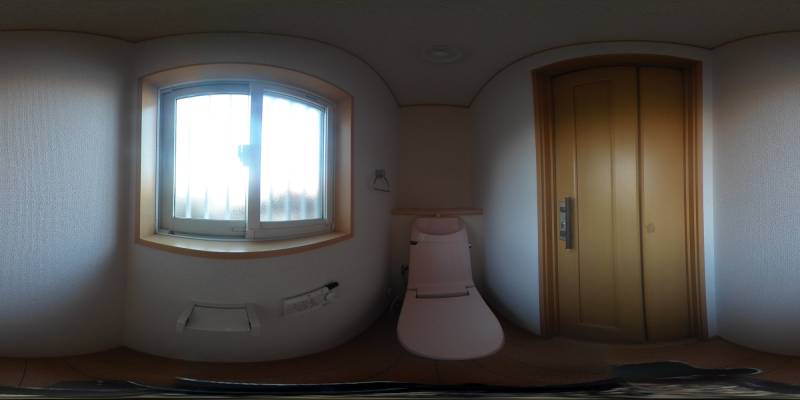 パノラマ画像トイレ