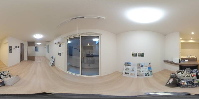 パノラマ画像リビング