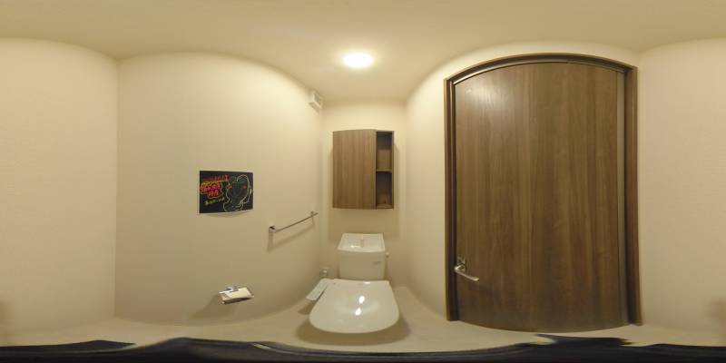 パノラマ画像トイレ