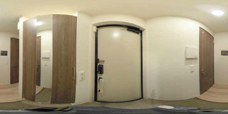 パノラマ画像玄関