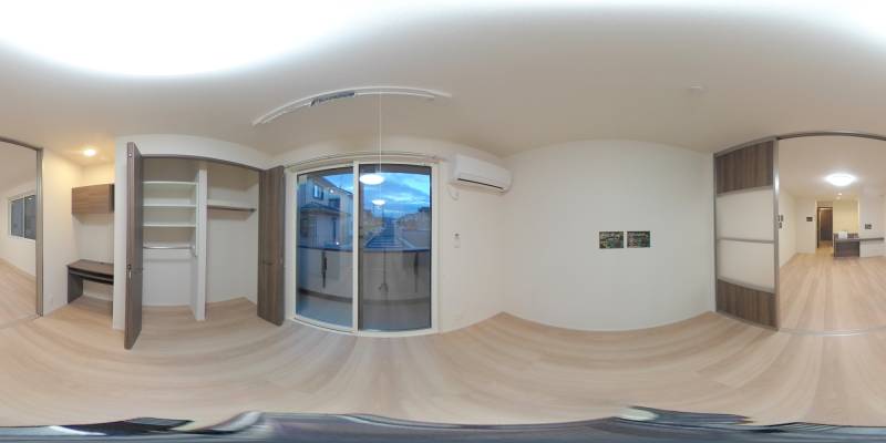 パノラマ画像洋室