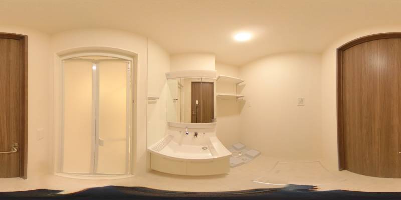 パノラマ画像洗面所