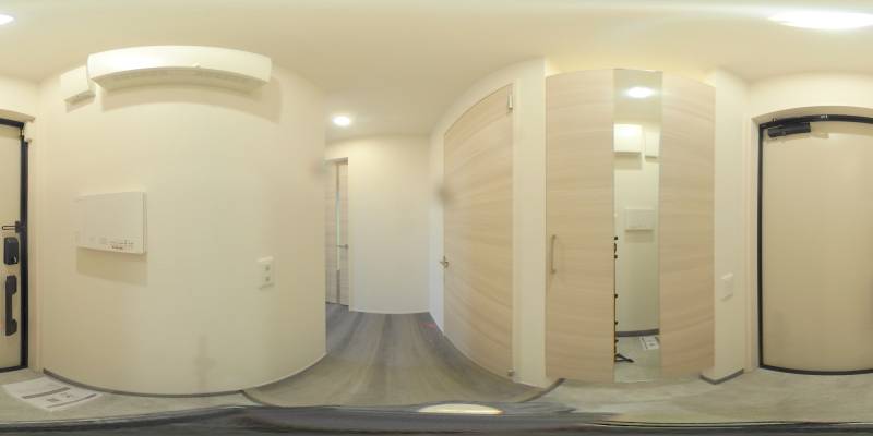 パノラマ画像玄関