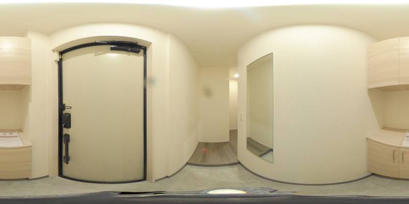 パノラマ画像玄関