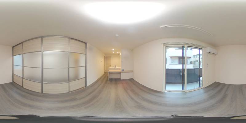 パノラマ画像リビング