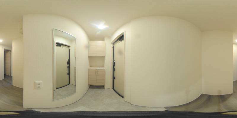 パノラマ画像玄関