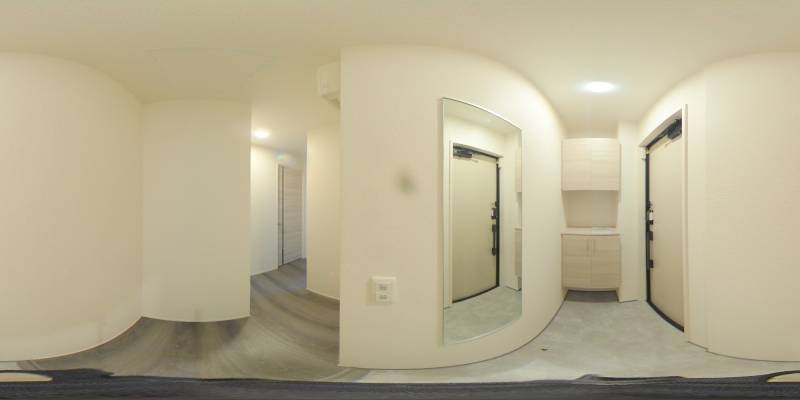 パノラマ画像玄関