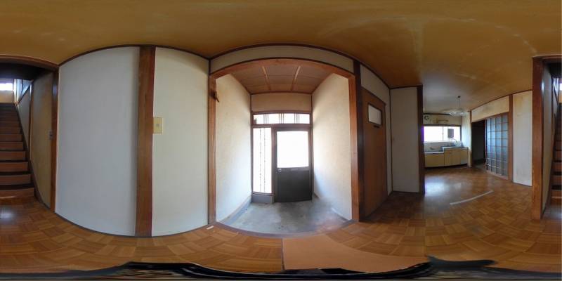 パノラマ画像玄関