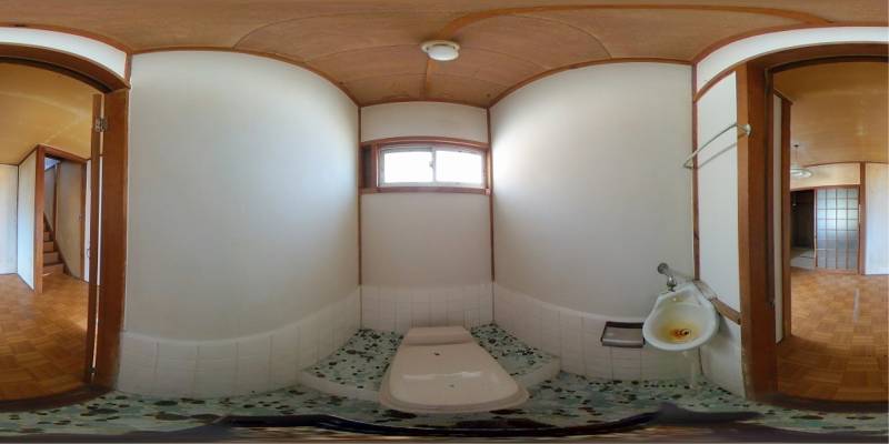 パノラマ画像トイレ