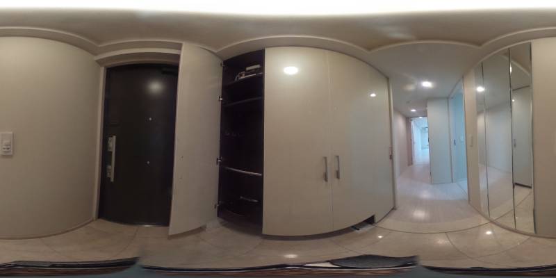 パノラマ画像玄関