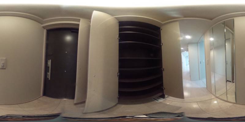 パノラマ画像玄関