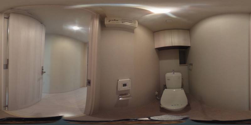 パノラマ画像トイレ