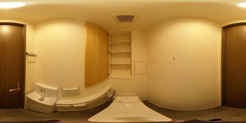 パノラマ画像トイレ