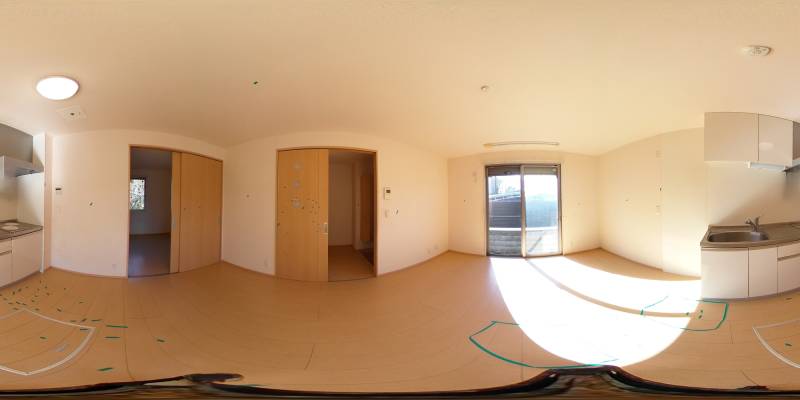 パノラマ画像リビング