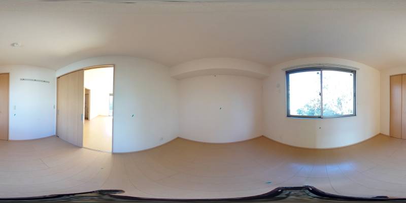 パノラマ画像洋室