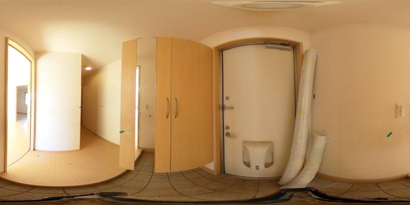 パノラマ画像玄関