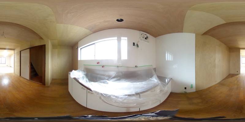 パノラマ画像キッチン