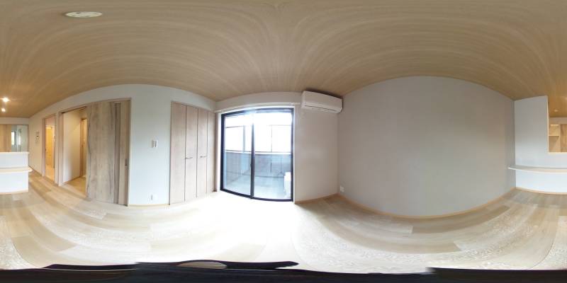 パノラマ画像リビング