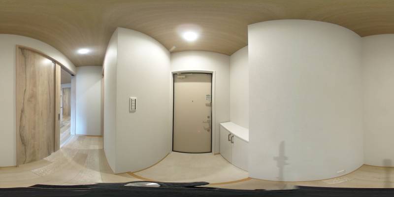 パノラマ画像玄関