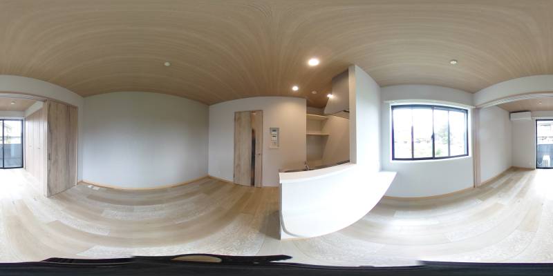 パノラマ画像リビング