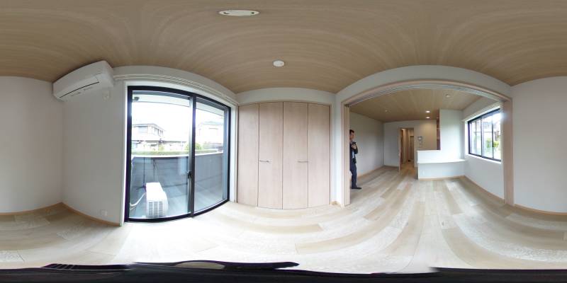 パノラマ画像洋室