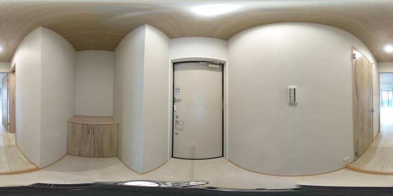 パノラマ画像玄関