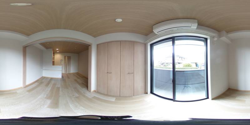 パノラマ画像洋室