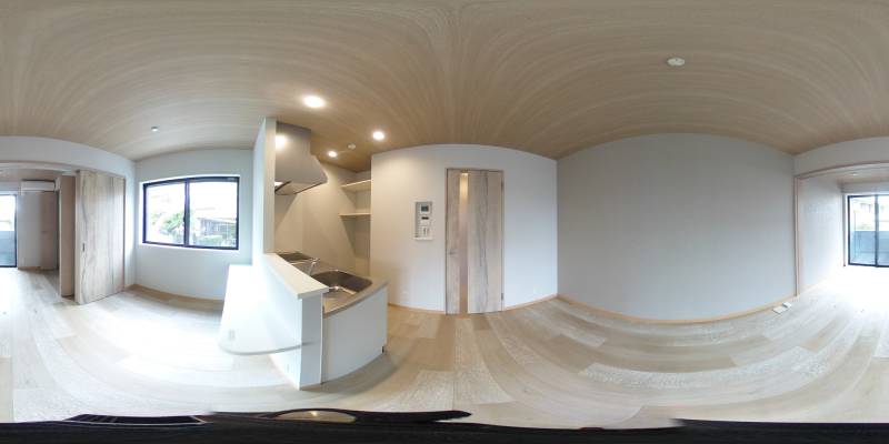 パノラマ画像リビング