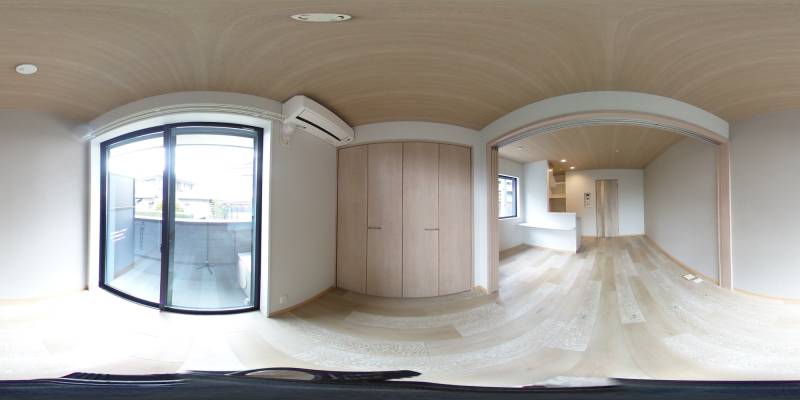 パノラマ画像洋室