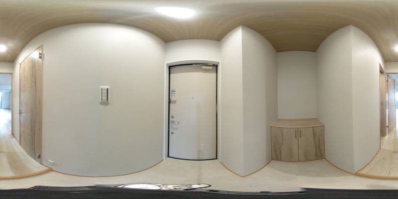 パノラマ画像玄関