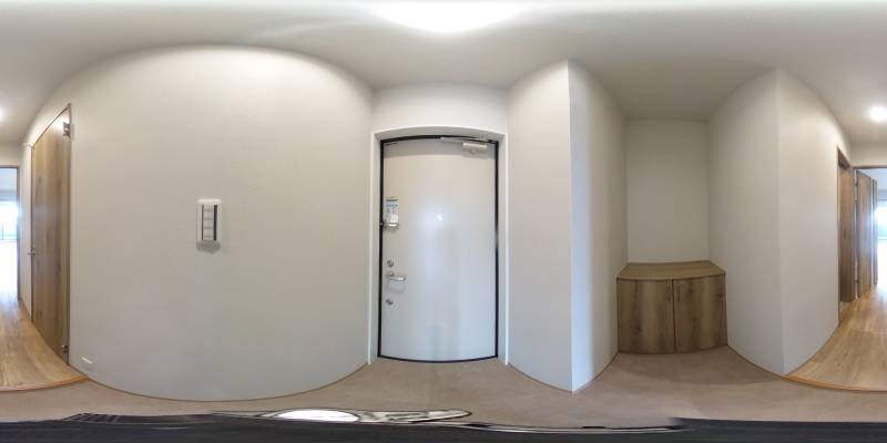 パノラマ画像玄関