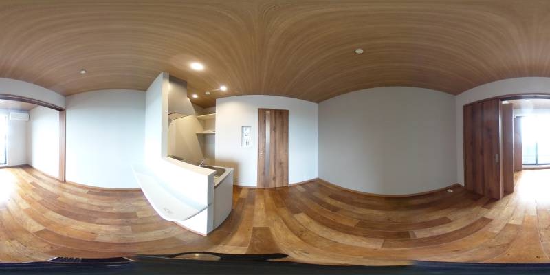 パノラマ画像リビング