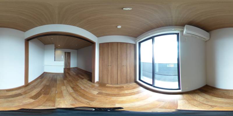 パノラマ画像洋室