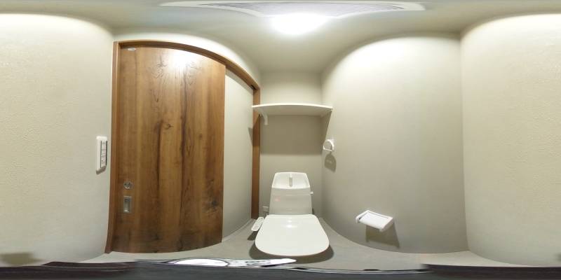 パノラマ画像トイレ