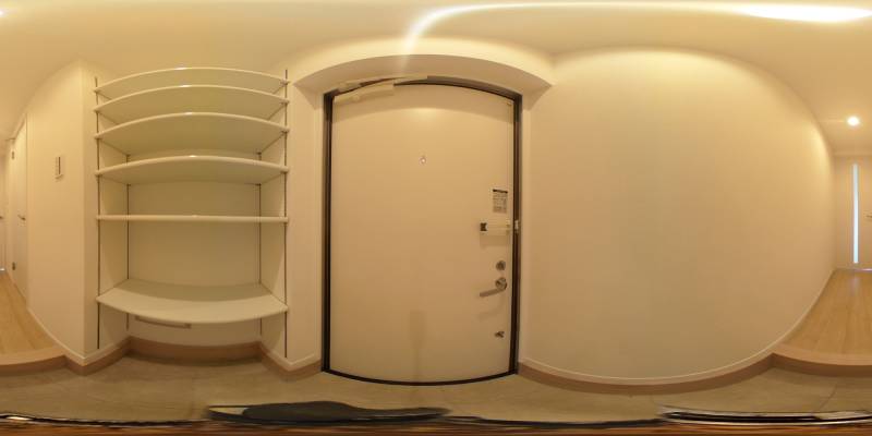 パノラマ画像玄関