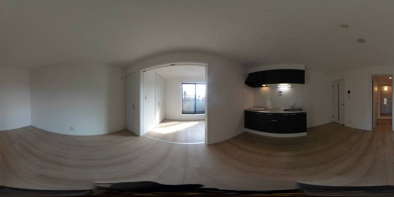 パノラマ画像洋室