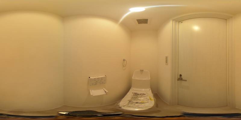 パノラマ画像トイレ